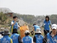 신한은행, 강화에서 볼런투어 실시