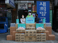 함께하는 한숲, '지역사회 소외계층'에 위생용품 기부